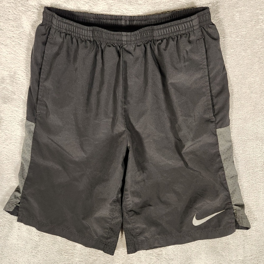 Nike Dri-FIT‎ Running Shorts Mens Small Black Excellent 898890-010 7 Inch Inseam